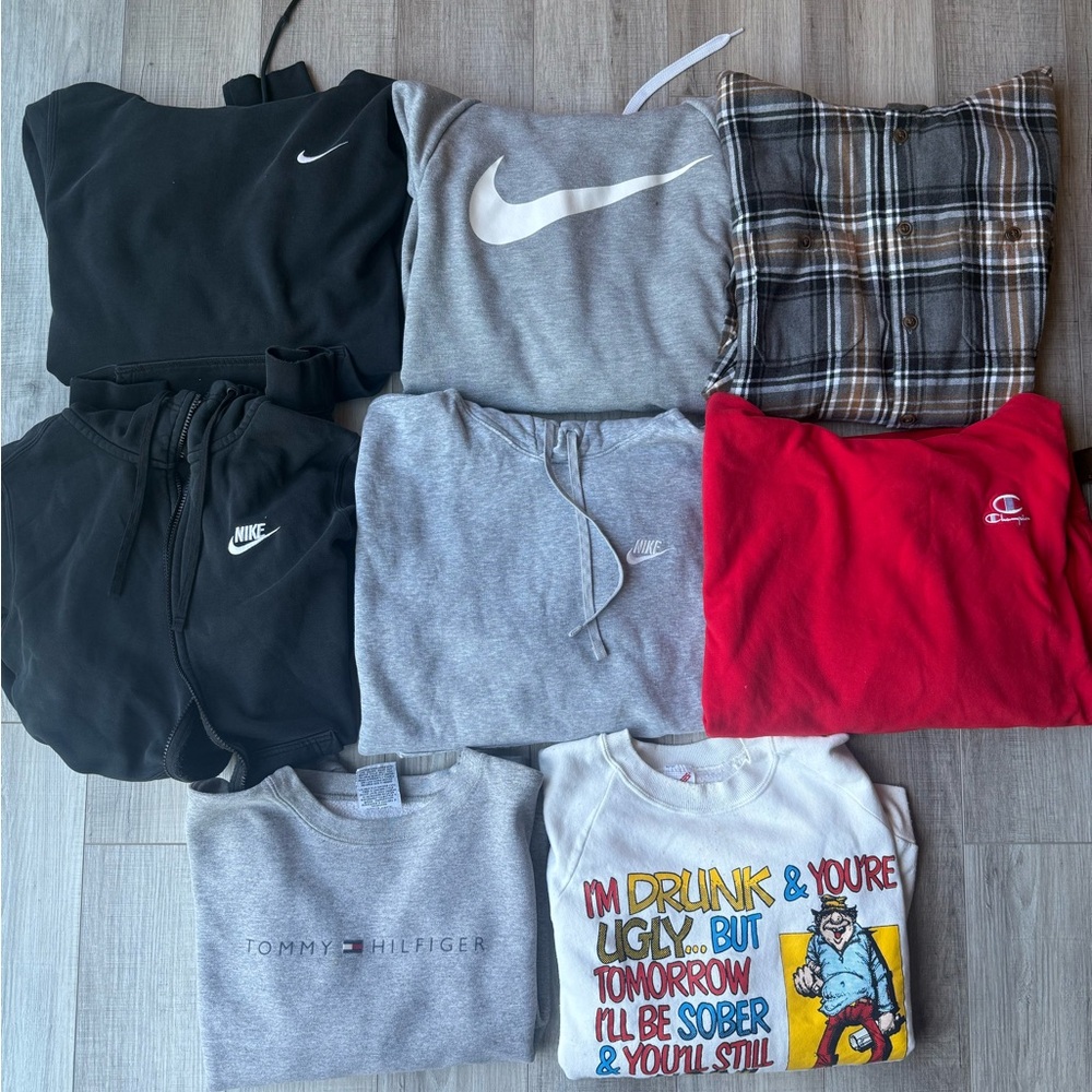Mens vintage hoodies/crewnecks